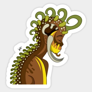 Burgeontwine Sticker